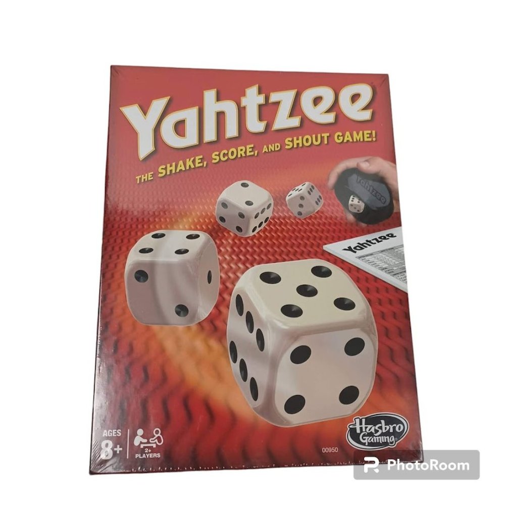 Hasbro Yahtzee Game NEW SEALED -Ages 8 & Up -(2)+ Players -Family Game Night